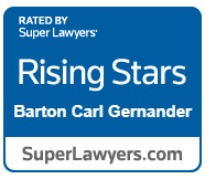 Rated by Super Lawyers Rising Stars Barton Carl Gernander