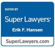 Rated by Super Lawyers Erik F. Hansen