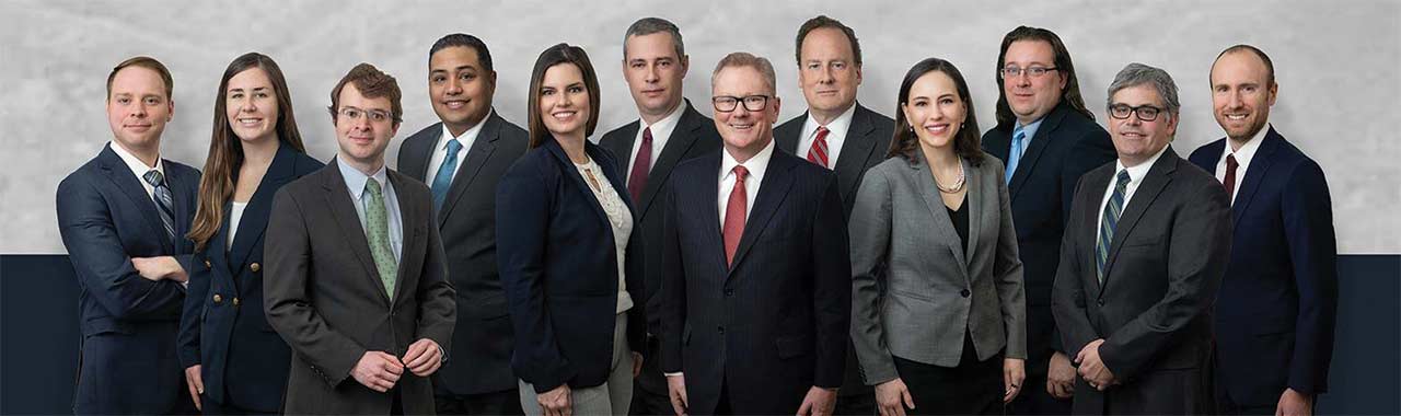 Group photo of Burns & Hansen attorneys